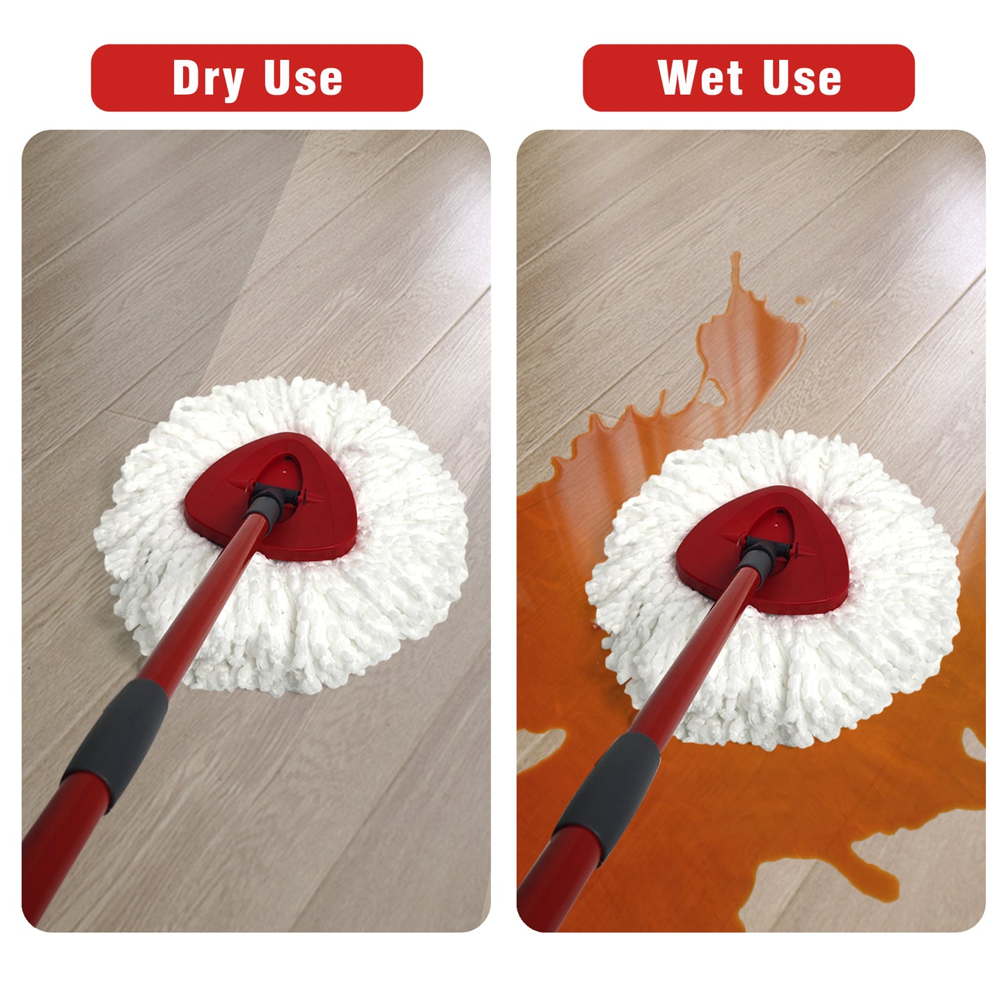 Mop Replace Head 3 Pack for O-Cedar EasyWring 1 Tank System