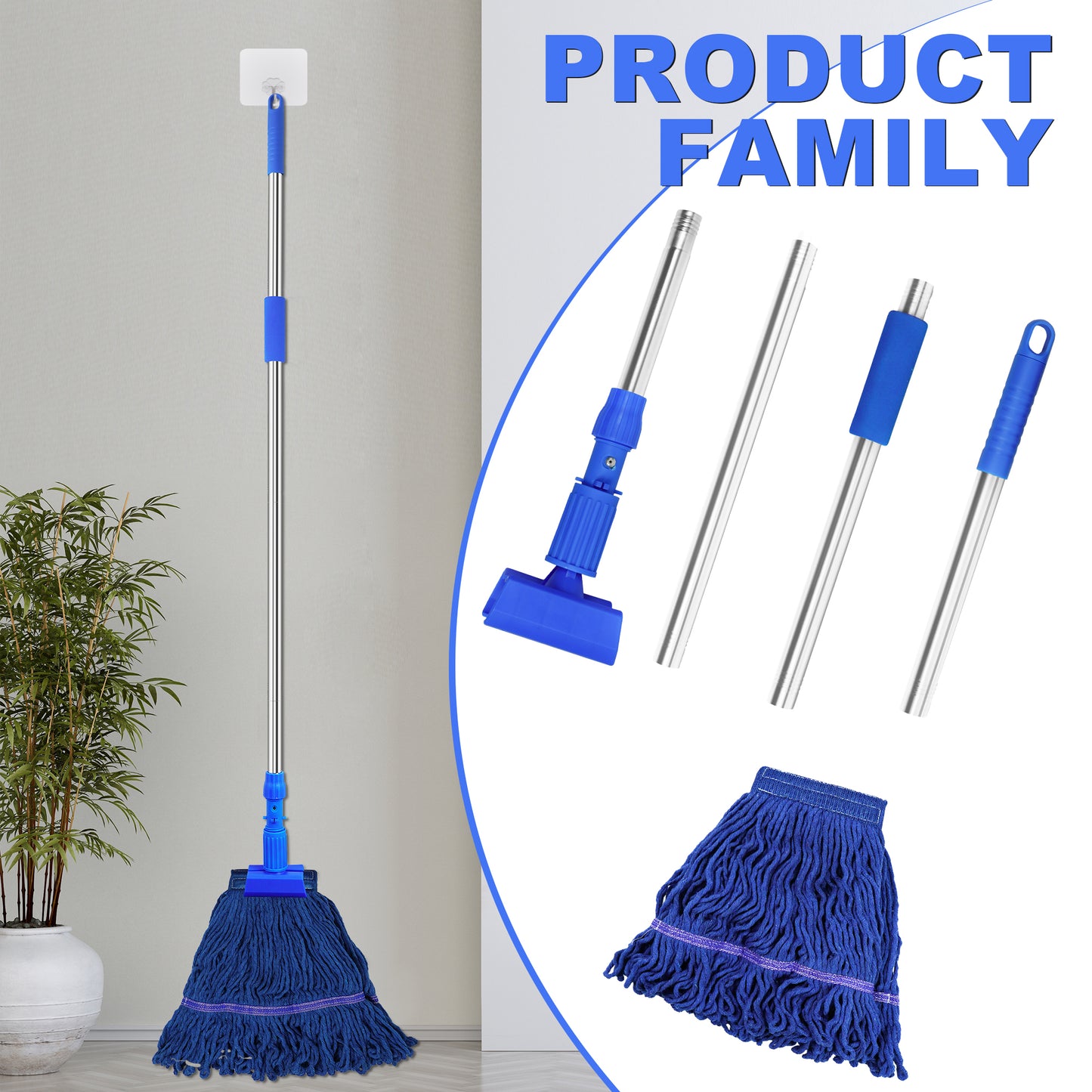 Heavy Duty String Wet Mop Cotton Mop Commercial