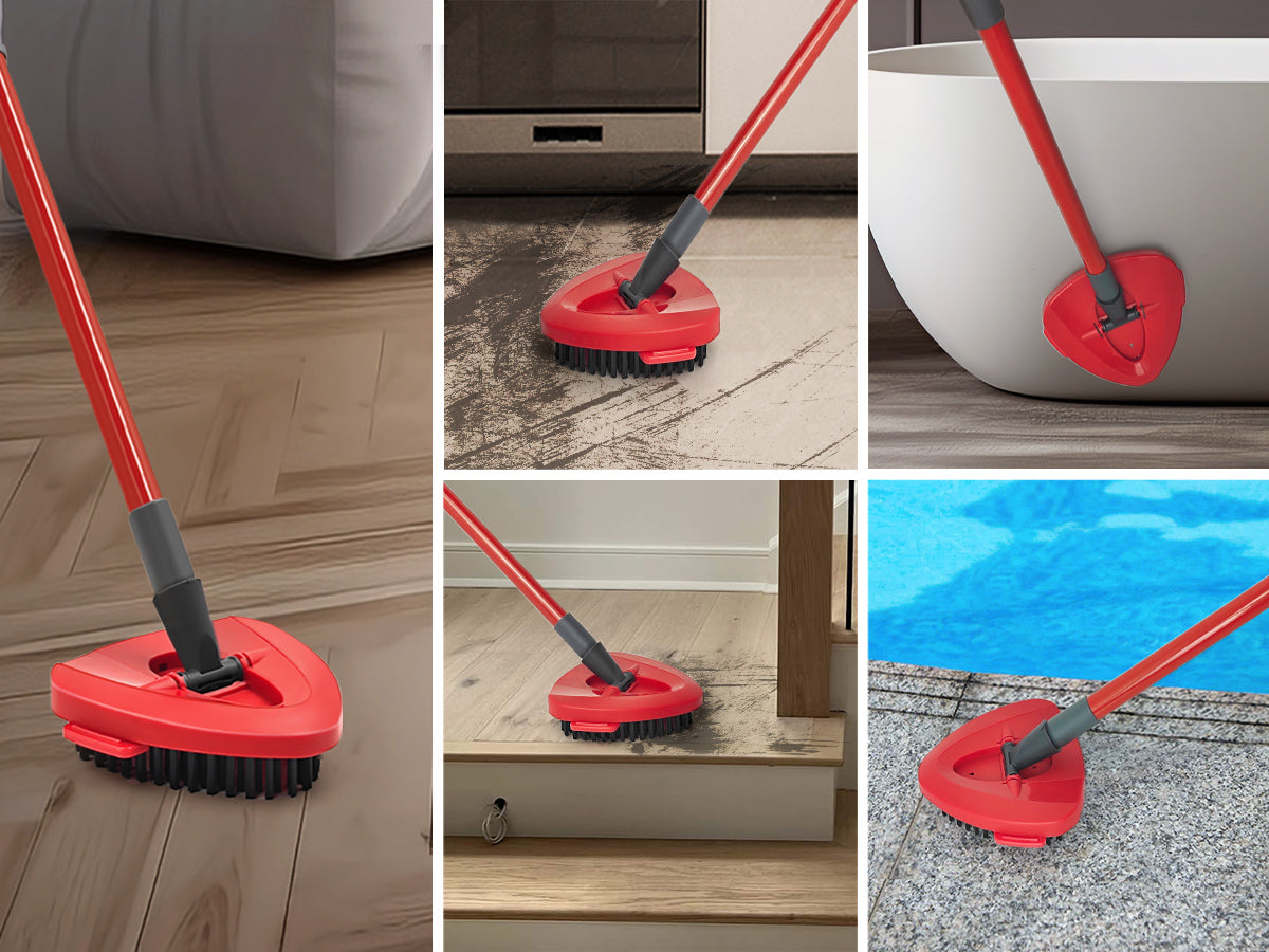 NEWE Scrubber Mop Brush Attachments Head 2 Pcs for 1 Tank System
