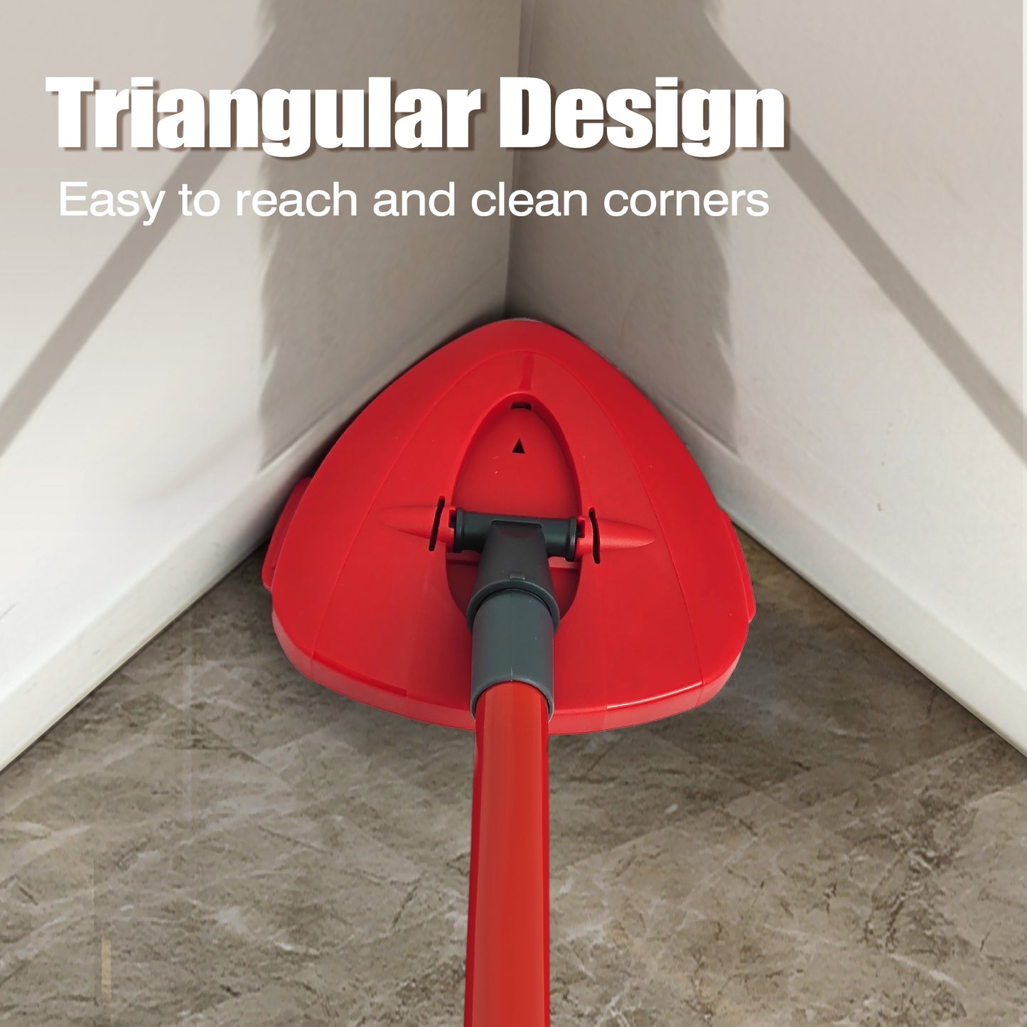 NEWE Scrubber Mop Brush Attachments Head 2 Pcs for 1 Tank System