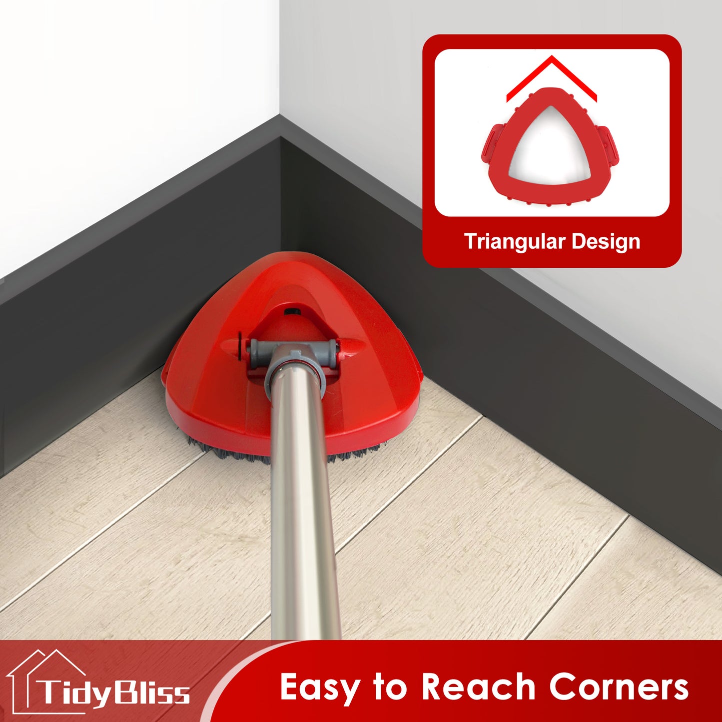 TidyBliss Scrub Brush Attachments 2 PCS for O-Cedaar RinseClean 2 Tank System