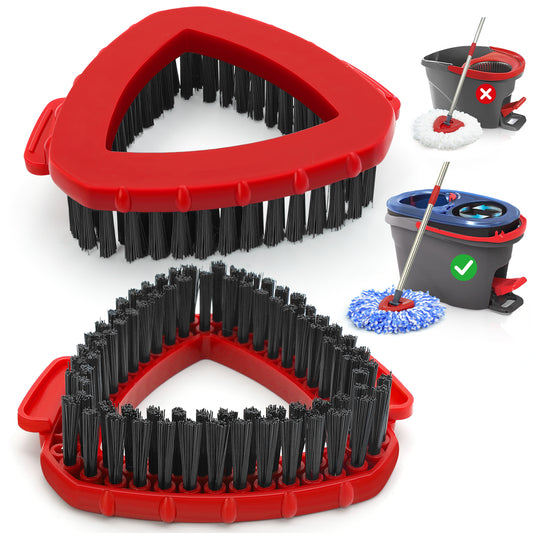 TidyBliss Scrub Brush Attachments 2 PCS for O-Cedaar RinseClean 2 Tank System