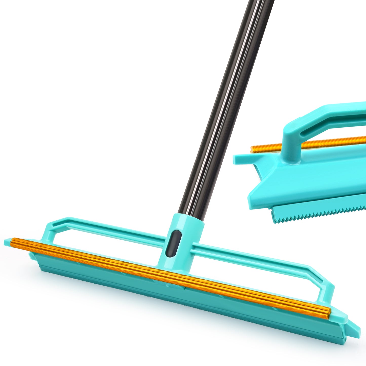 TidyBliss Carpet Rake for Pet Hair Removal Tool (Blue)