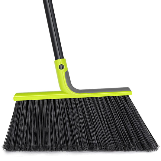TidyBliss Outdoor Broom Heavy Duty, 56 inches Tall Angle Brush