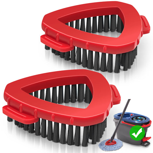 Scrub Brush Attachments 2 Pcs for O-Cedar EasyWring 2 Tank System